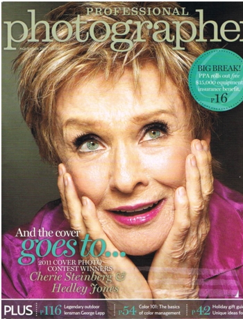 Cover: Professional Photogarpher Magazine, November 2011